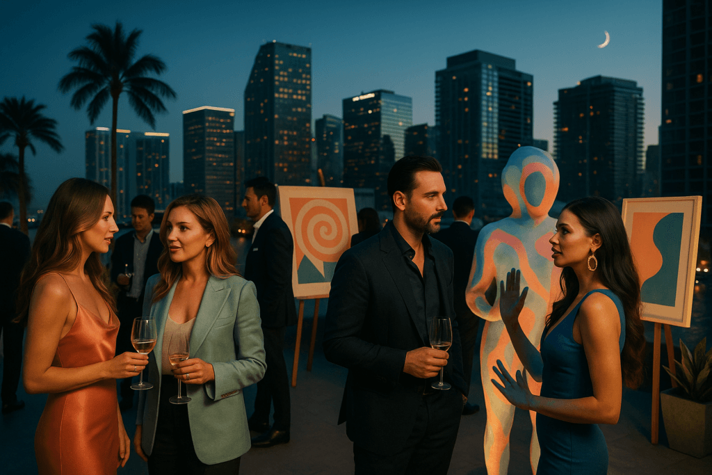 art week/ art basel / art porduction / art basel event/ vip art basel